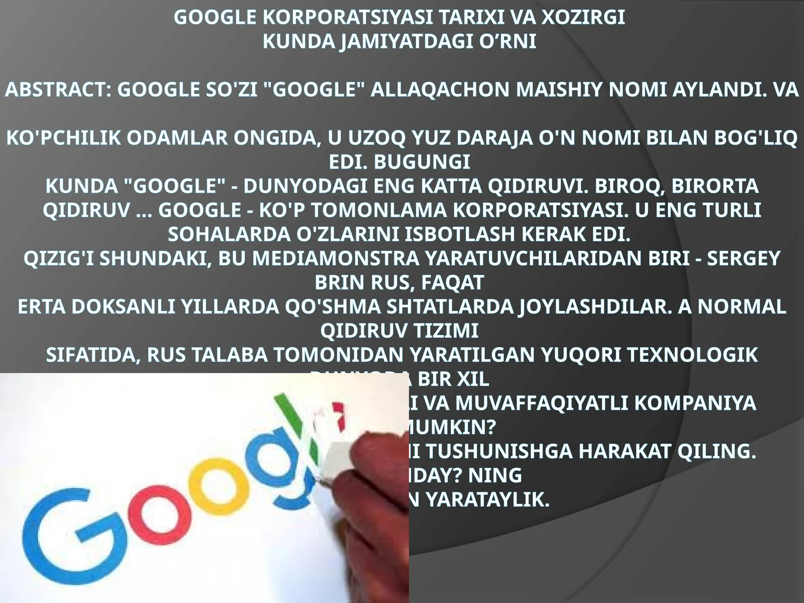 Product slide 1