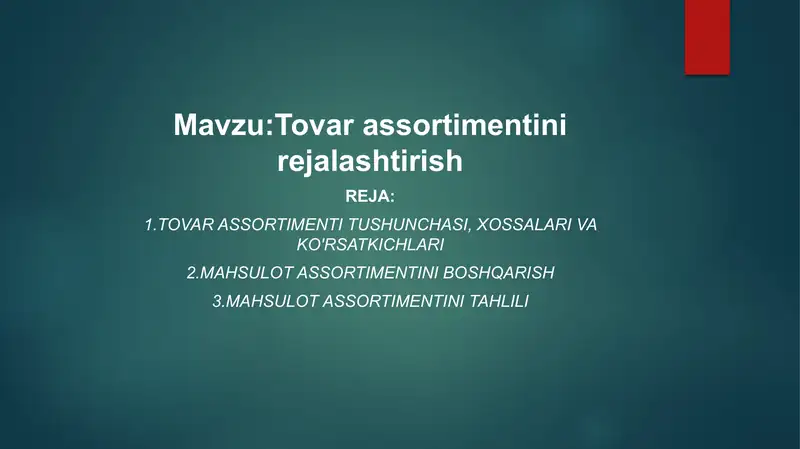 Product slide 1