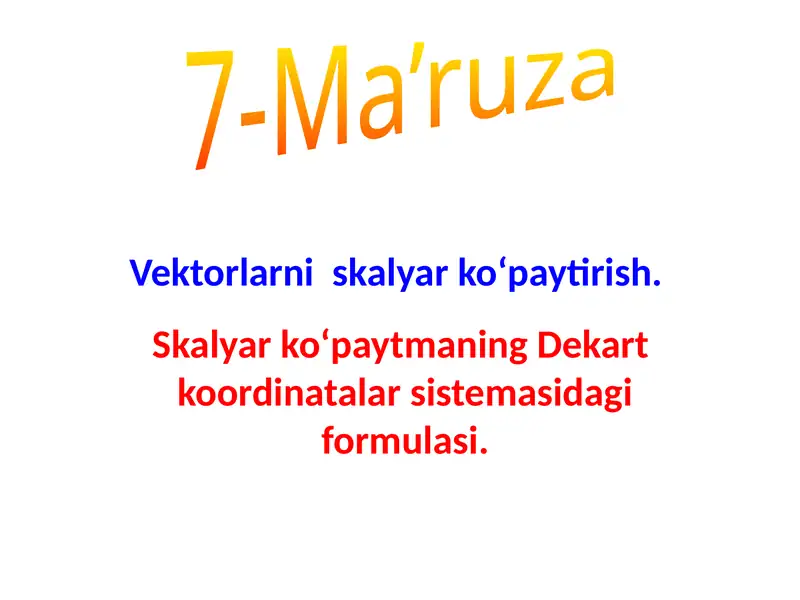 Product slide 1