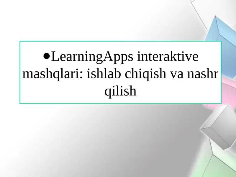 Product slide 1