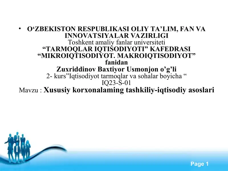 Product slide 1