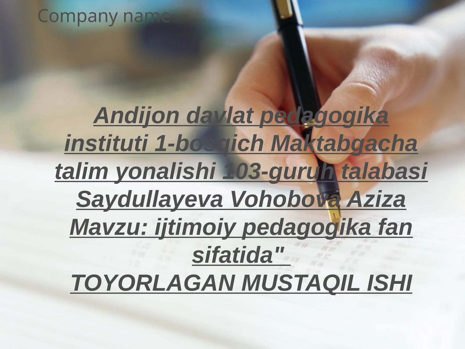 Product slide 1