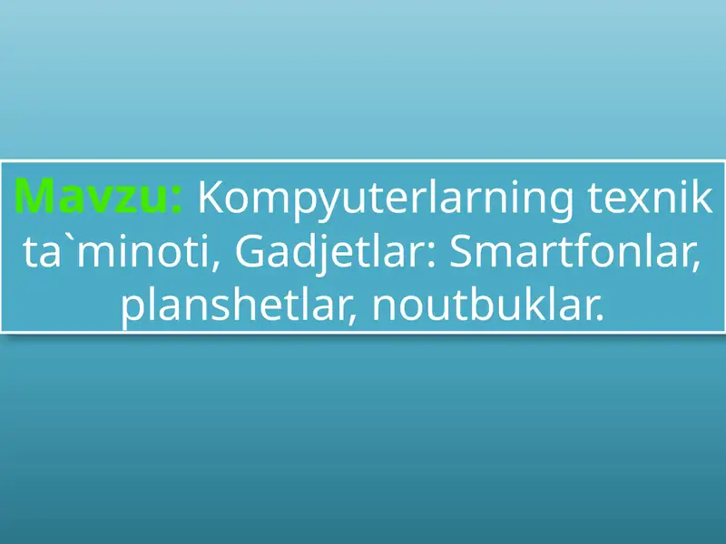 Product slide 1