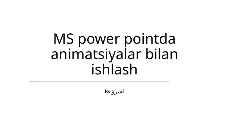 Product slide 1