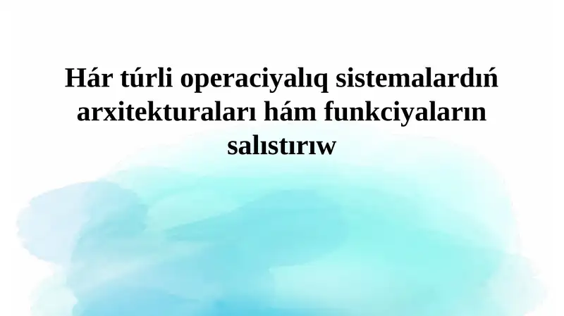 Product slide 1
