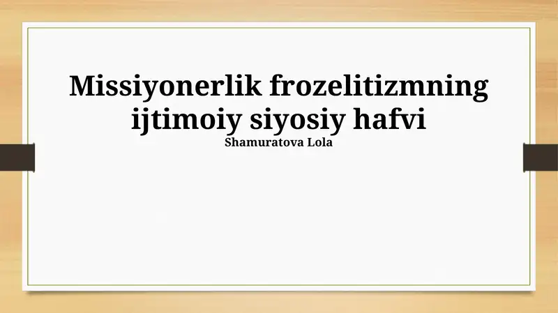 Product slide 1