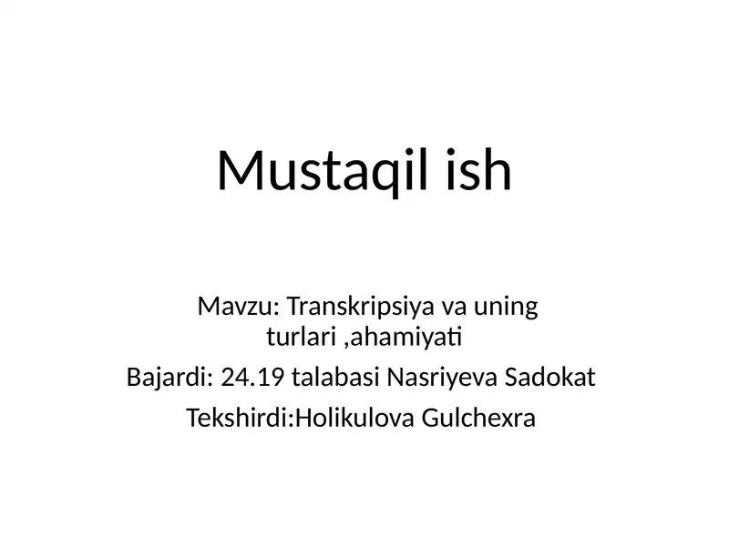 Product slide 1