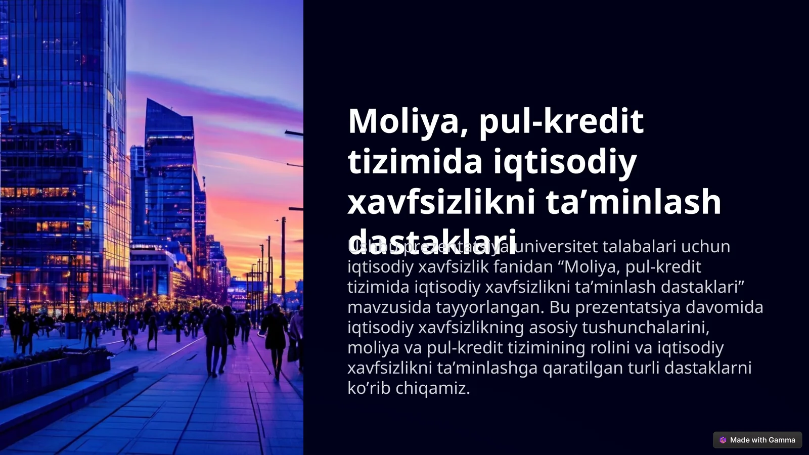 Product slide 1