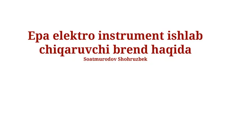 Product slide 1