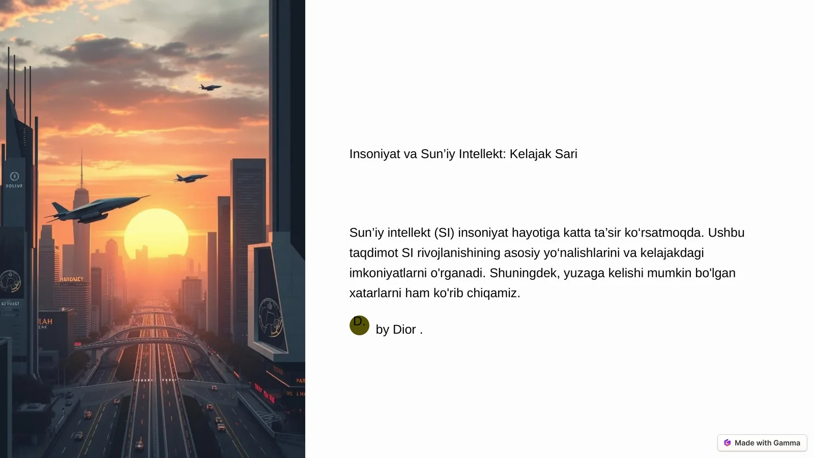 Product slide 1