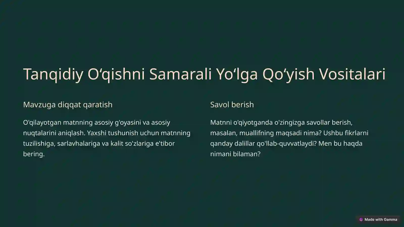 Product slide 2