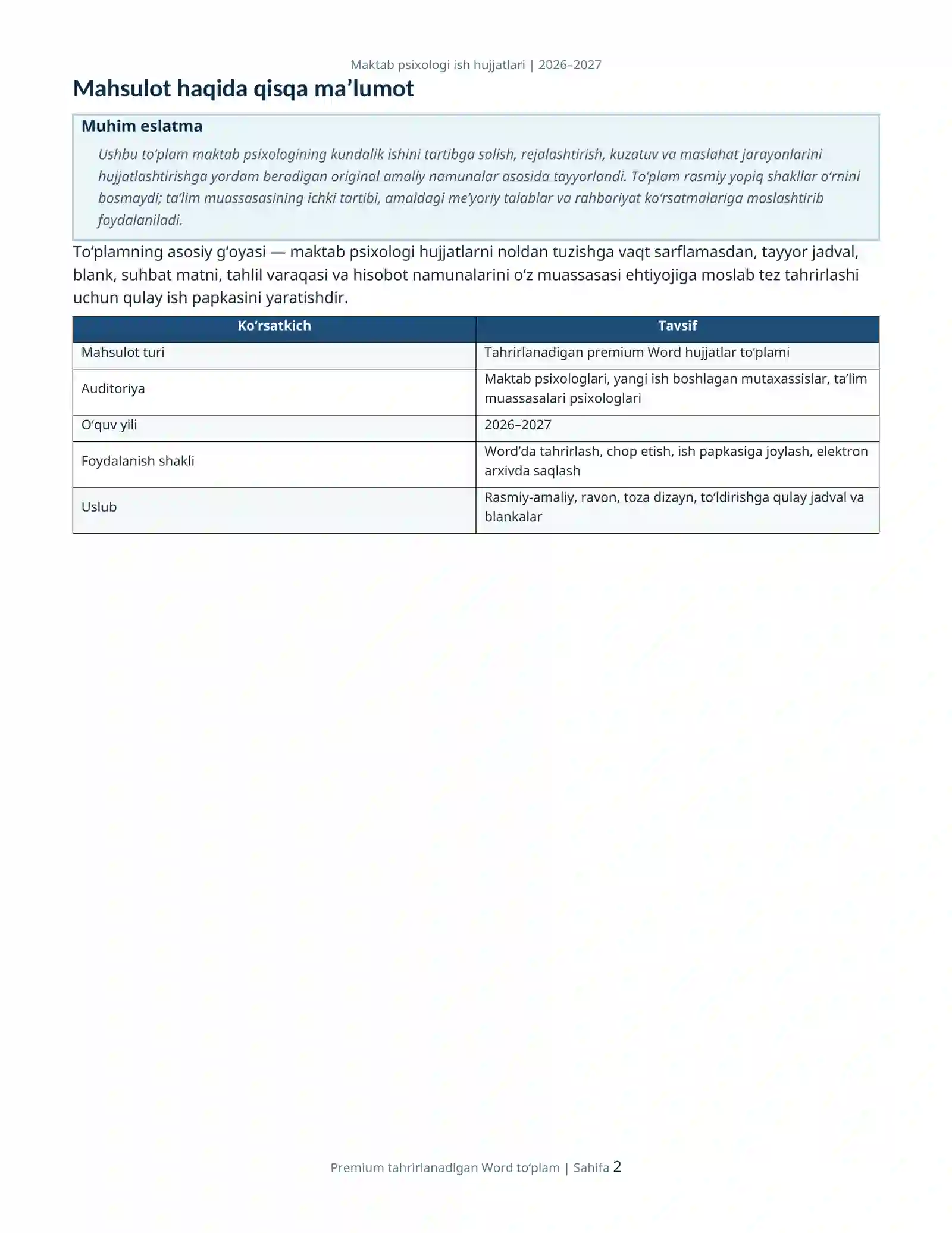 Product slide 2