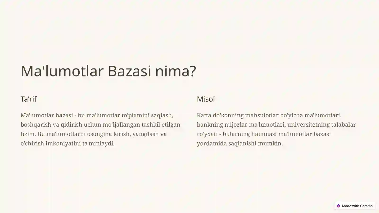 Product slide 2