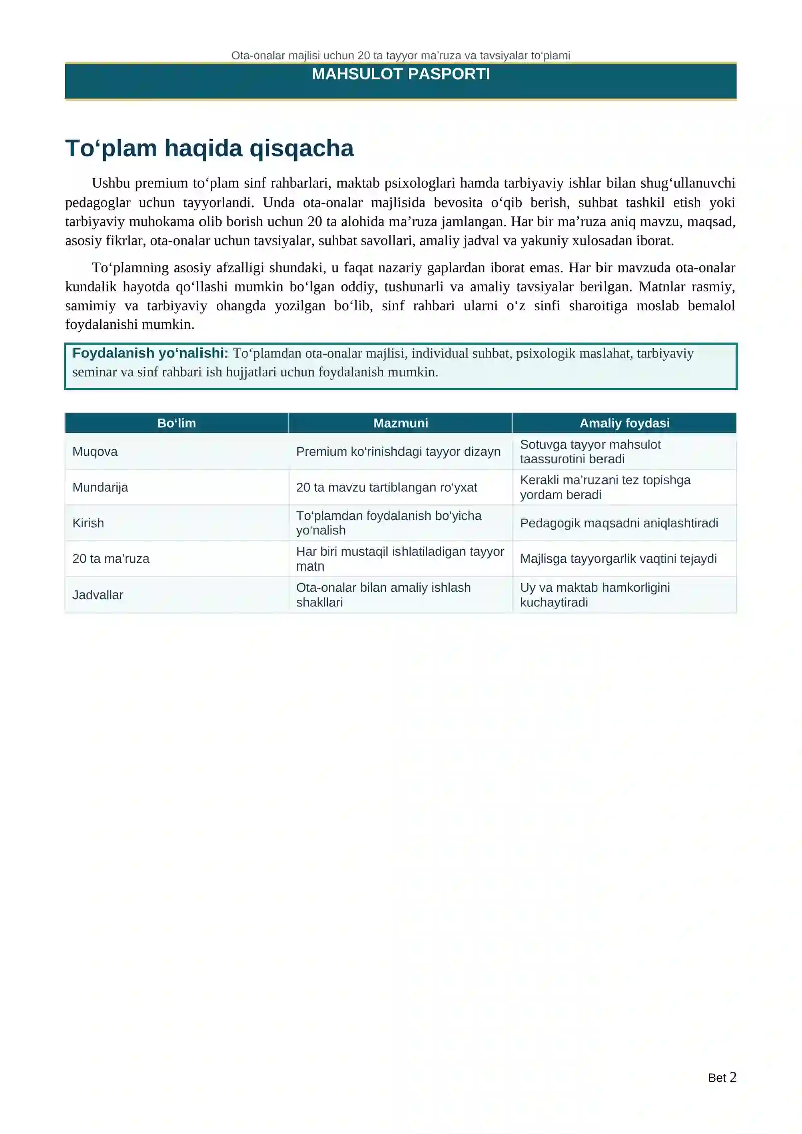 Product slide 2