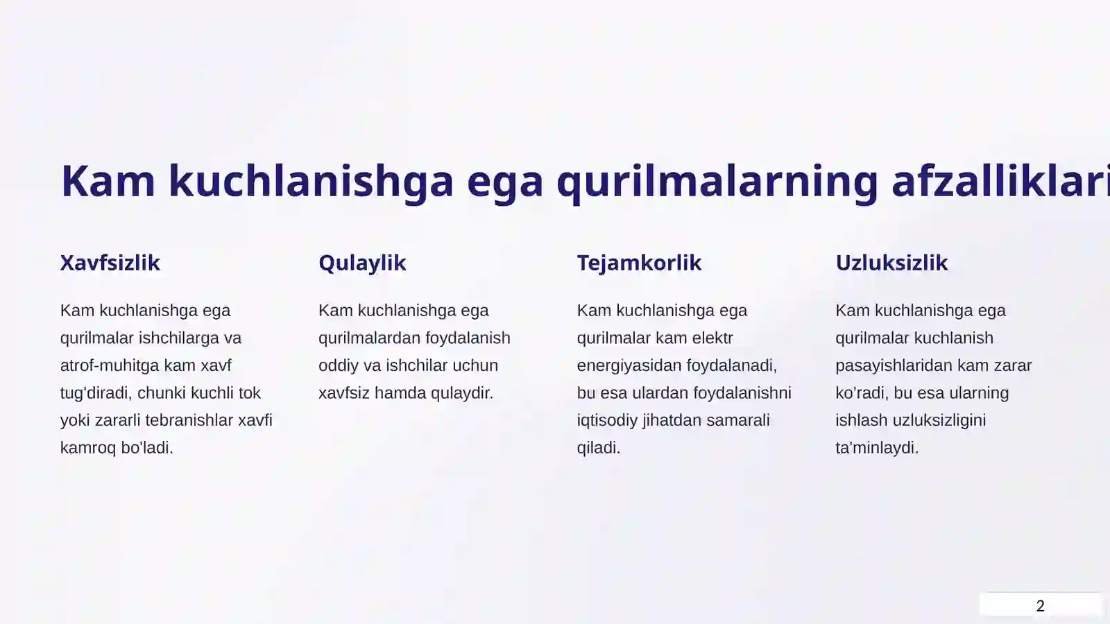 Product slide 2
