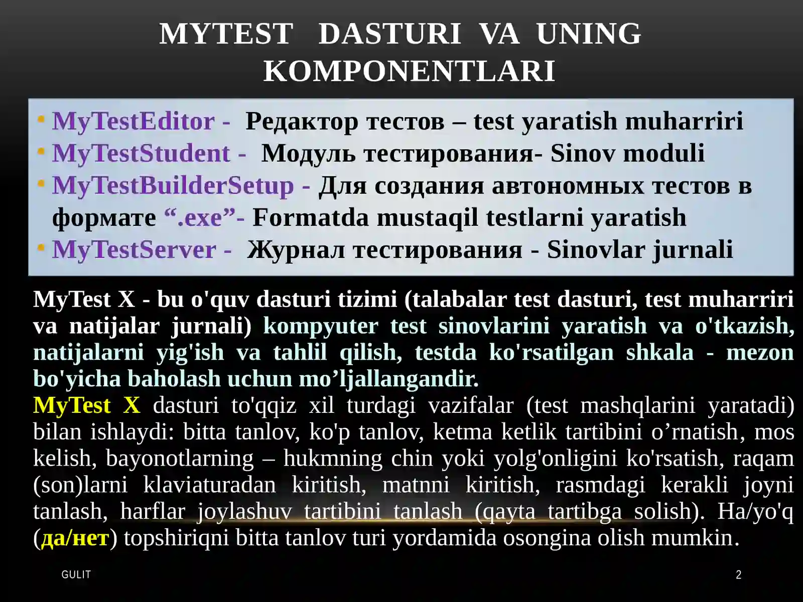 Product slide 2