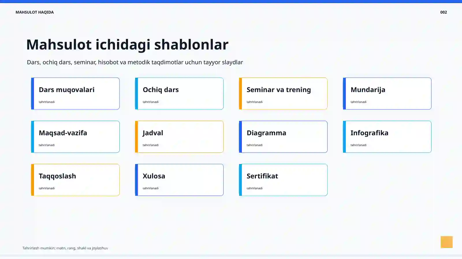 Product slide 2