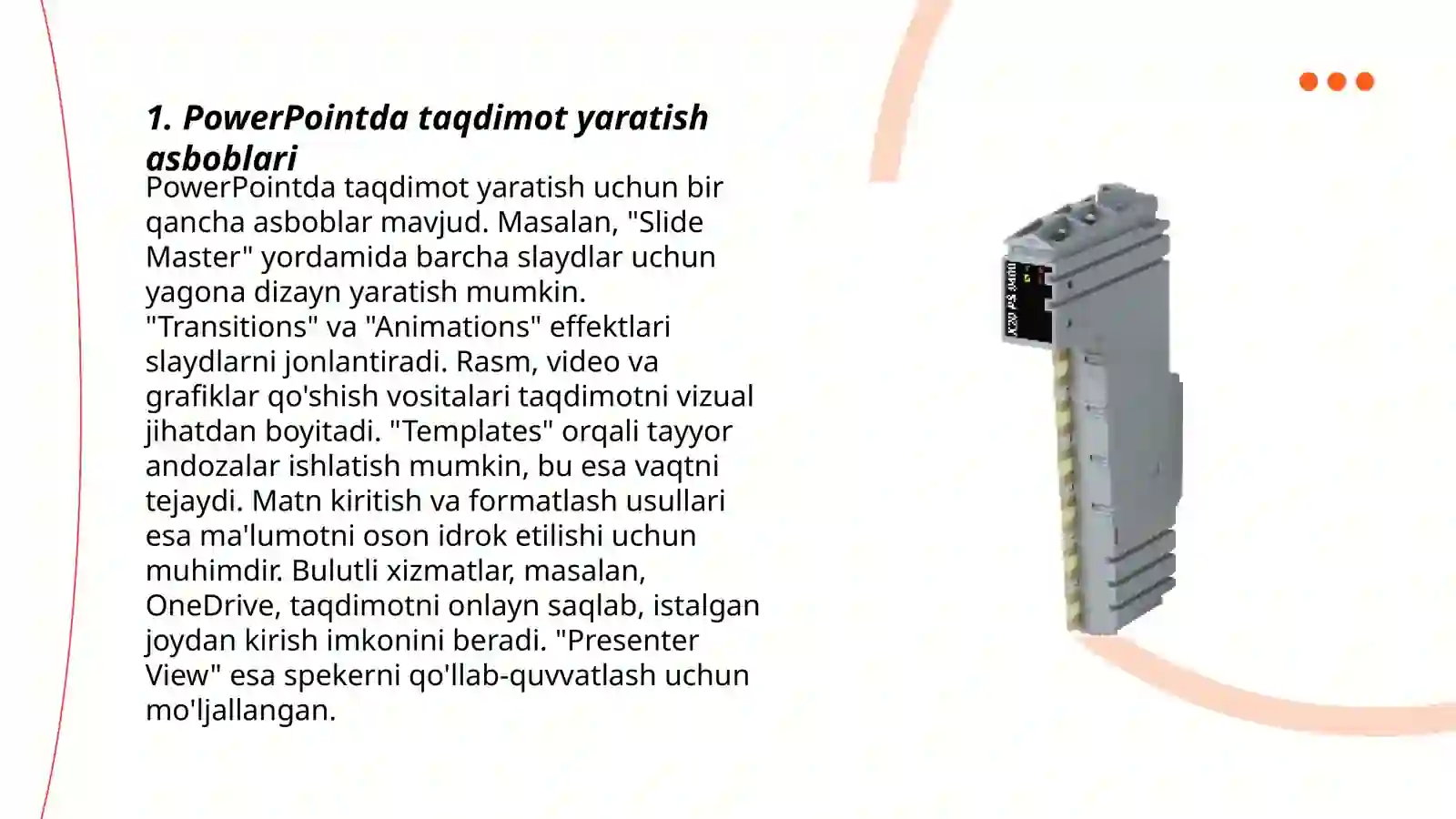 Product slide 3