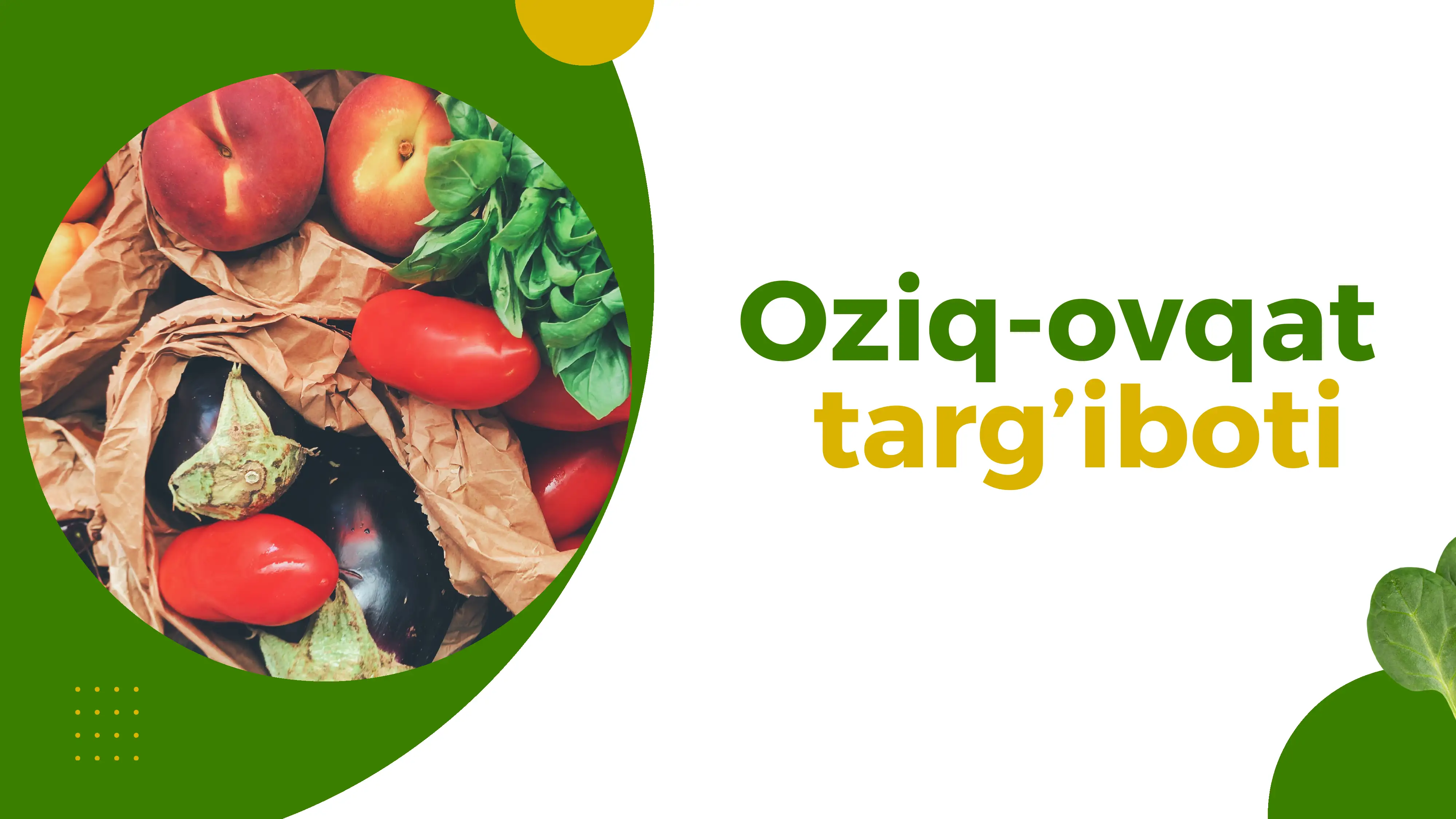 Oziq-ovqat targ‘iboti