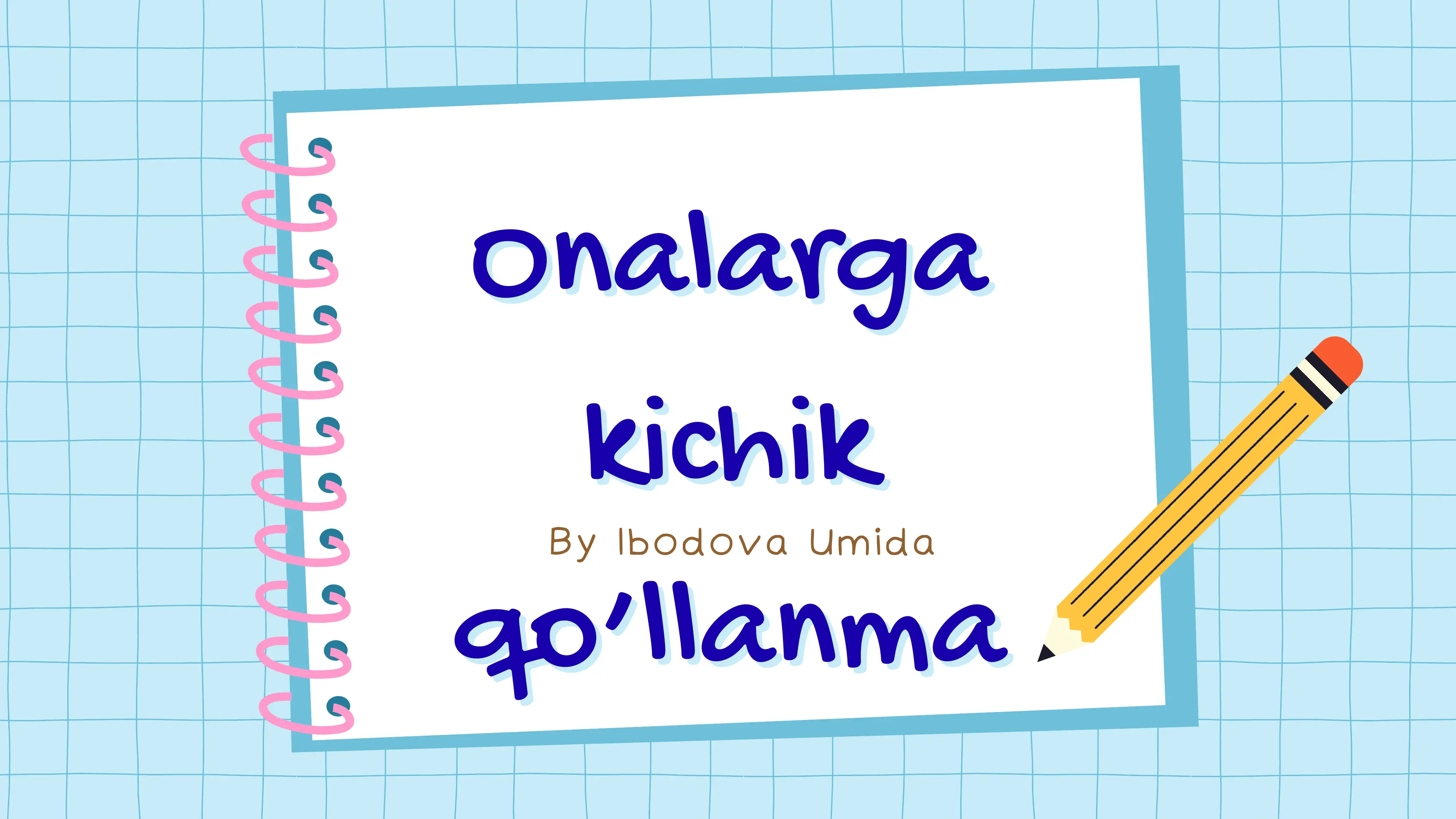 Bolalar uchun taomnoma