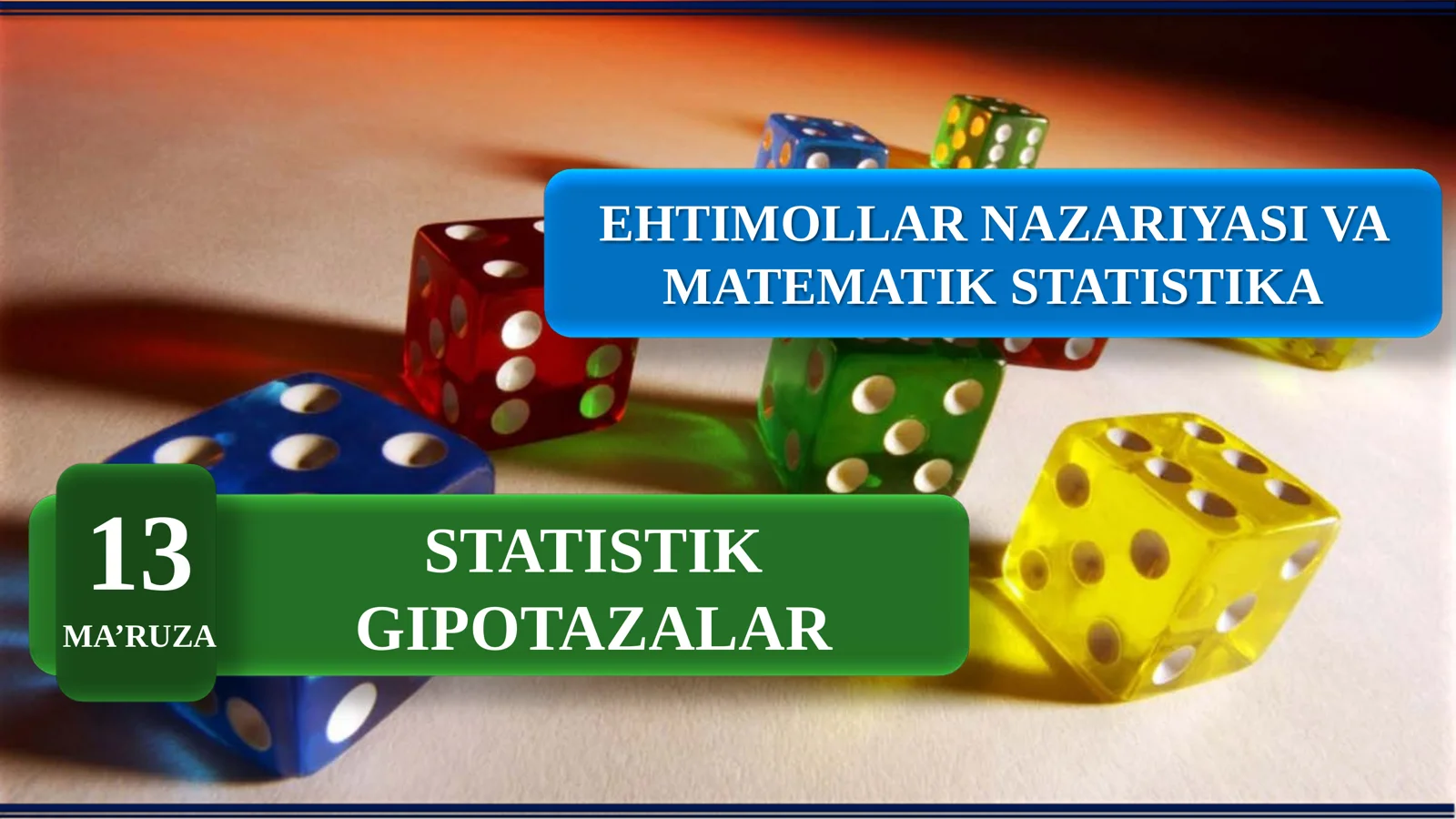 Statistik gipotezalar