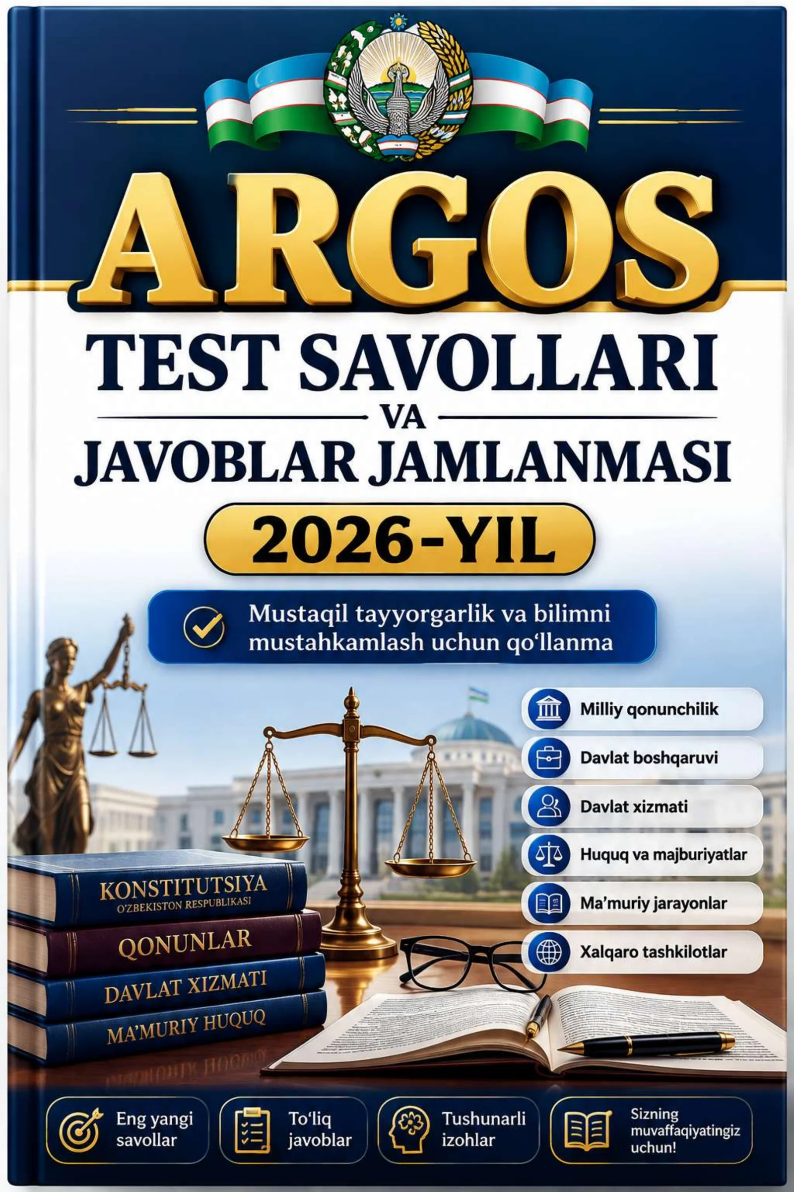 ARGOS Test Savollari va Javoblar Jamlanmasi 2026