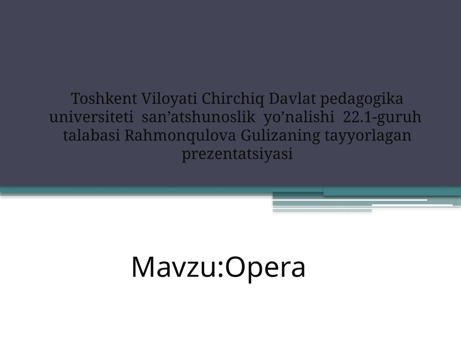 Opera