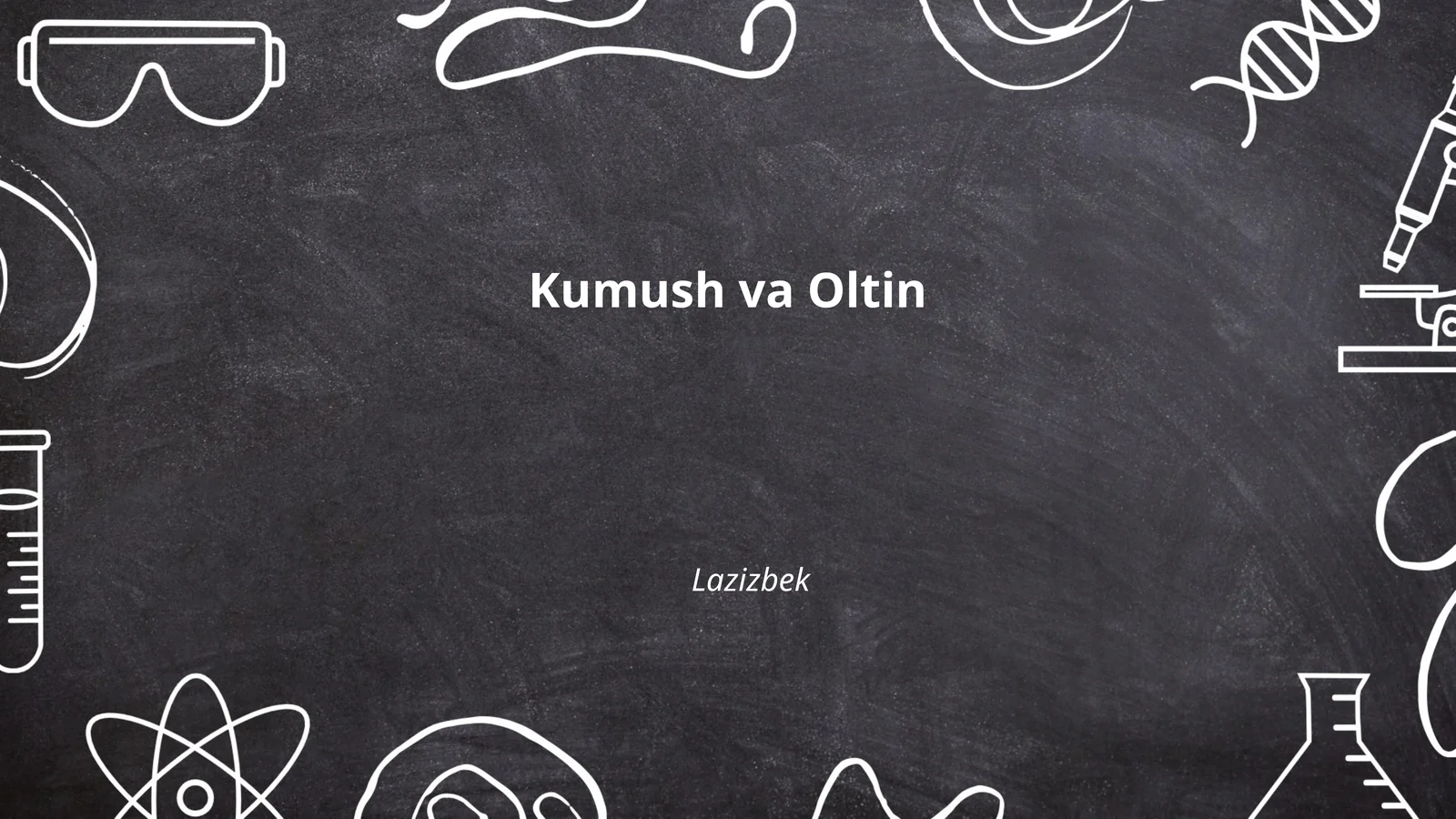 Kumush va Oltin
