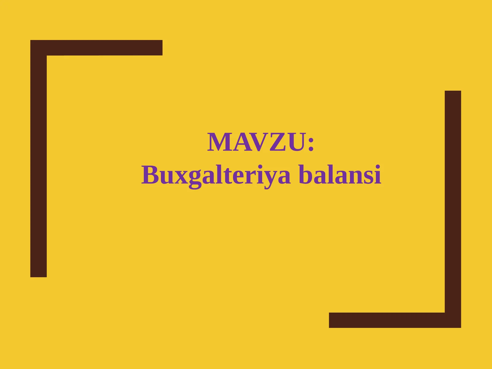 Buxgalteriyabalansi