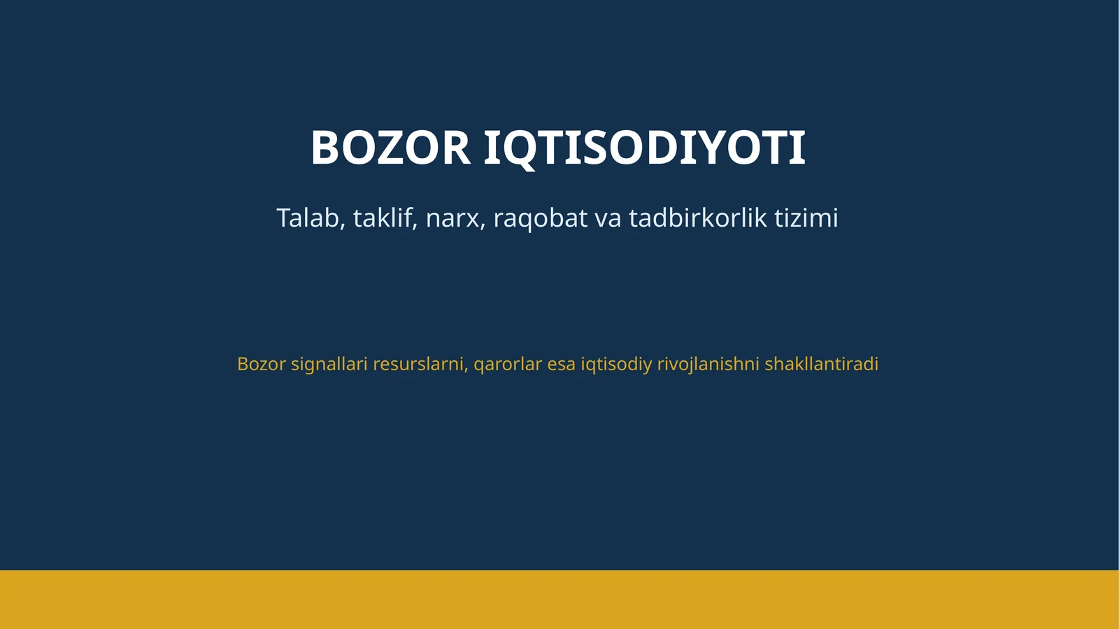 iqtisod
