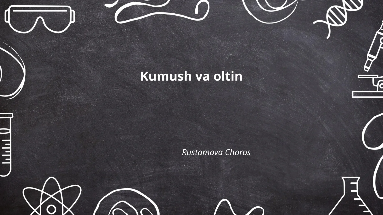 Kumush va Oltin