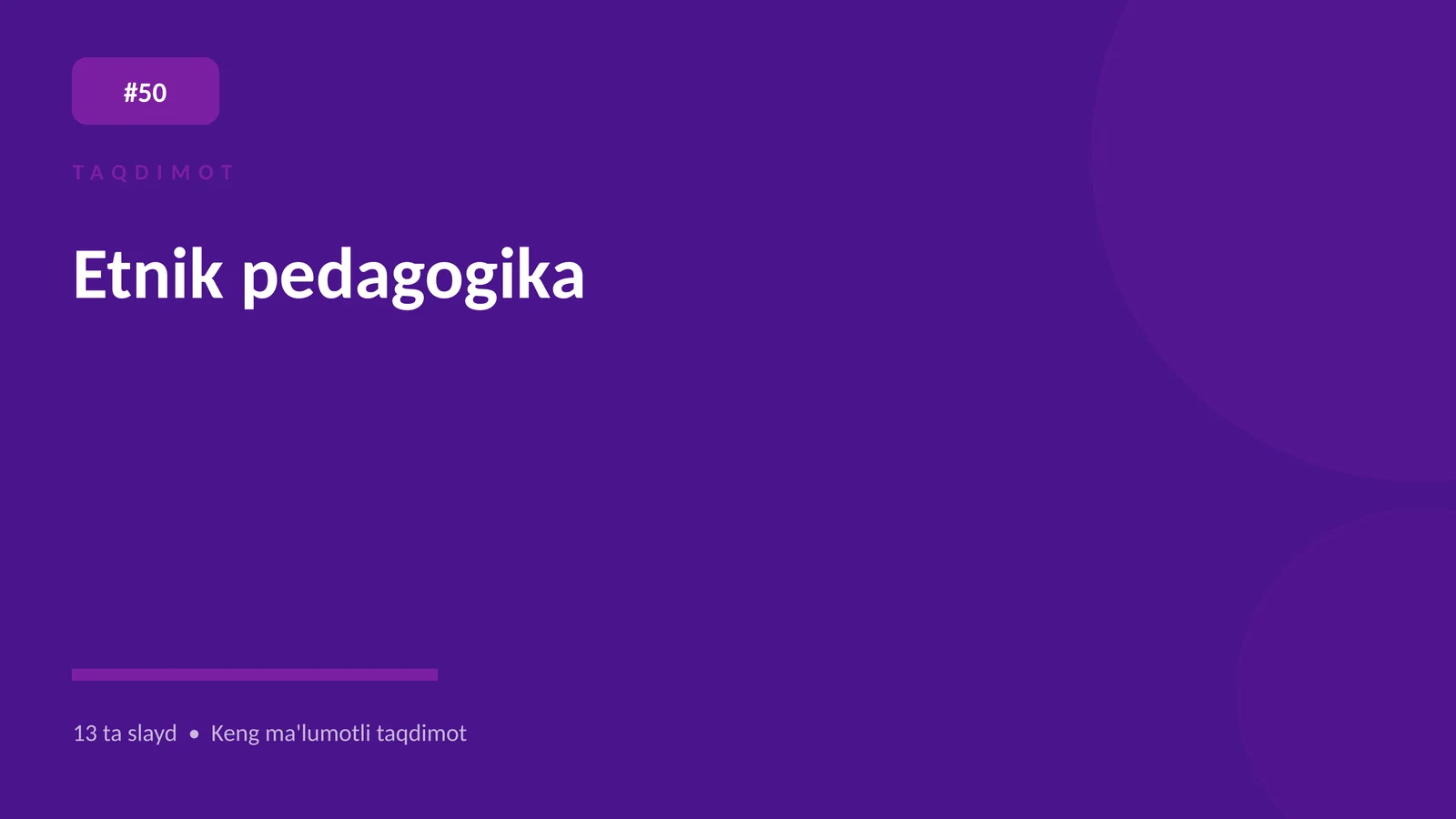Etnik pedagogika