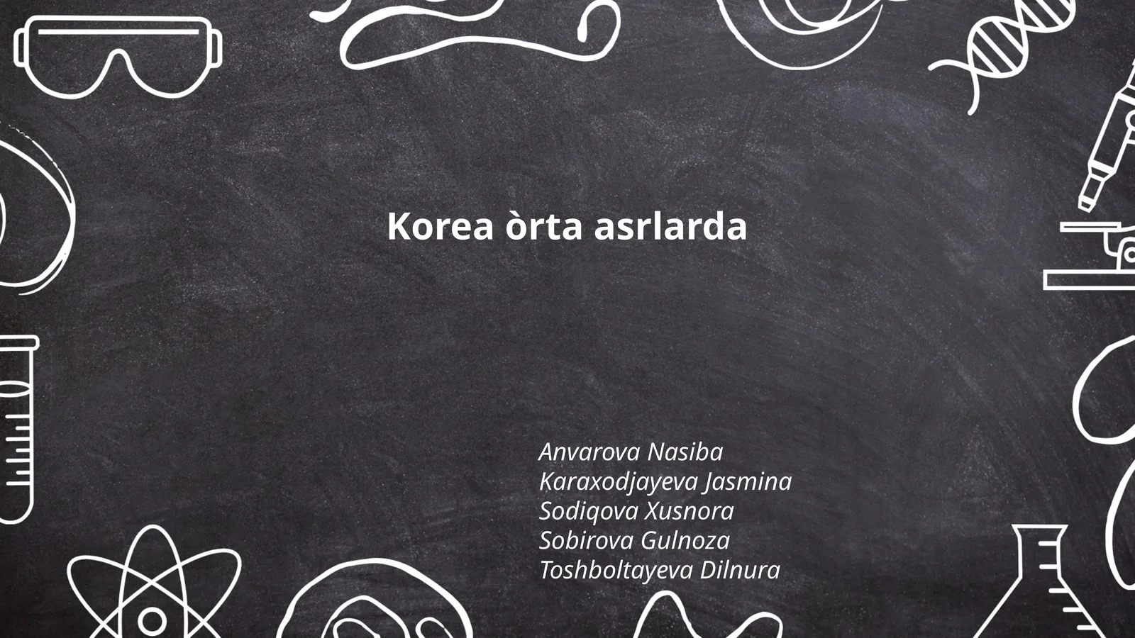 Korea òrta asrlarda