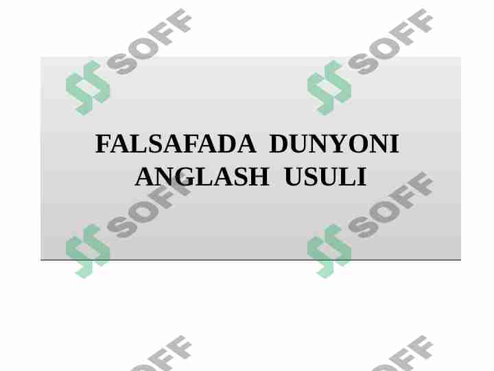 Product slide 1