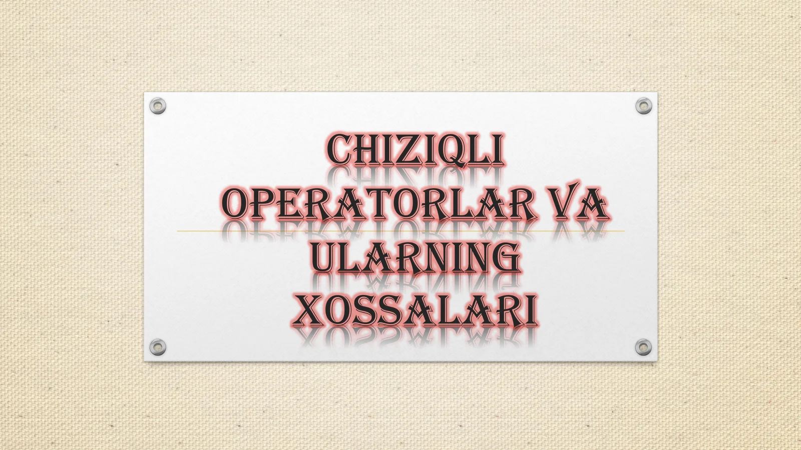 Product slide 1
