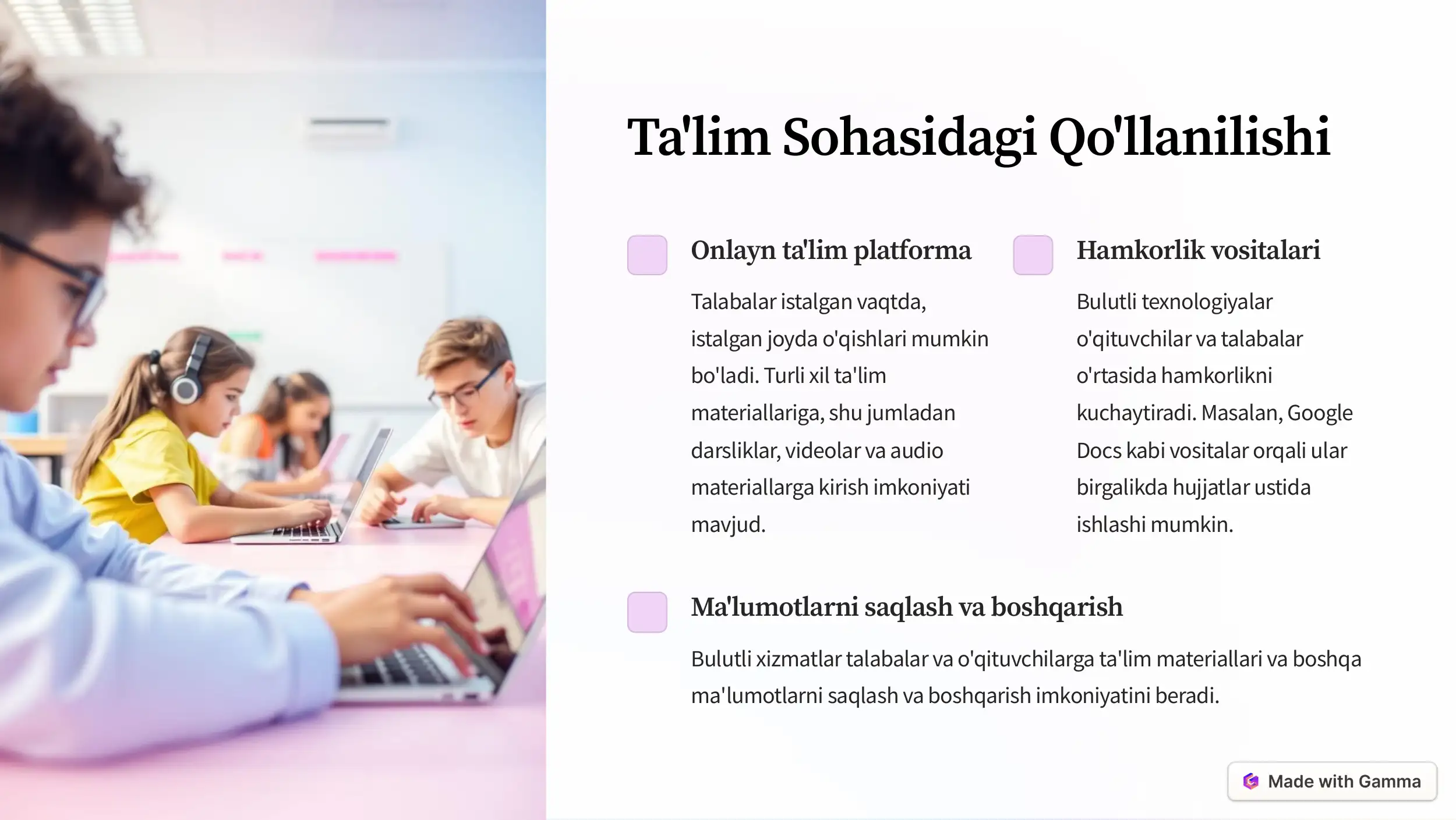Product slide 3
