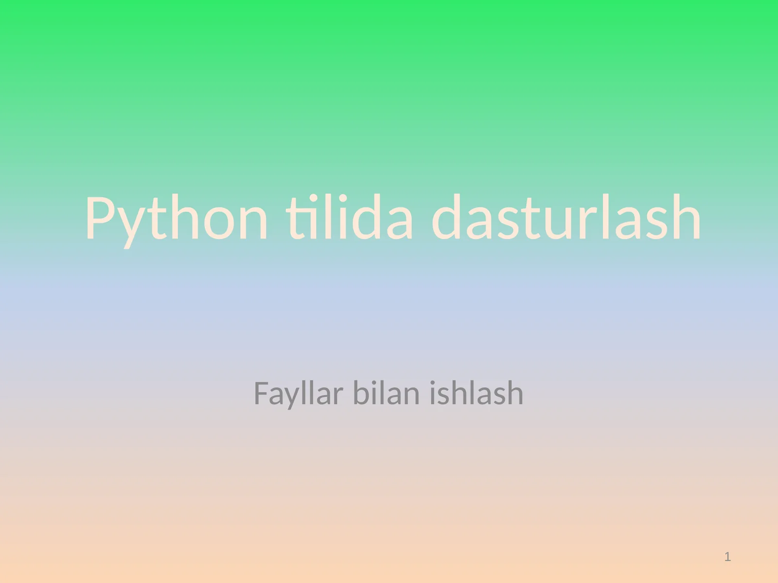 Product slide 1