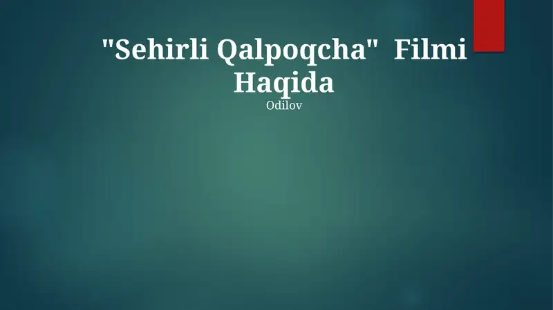Product slide 1