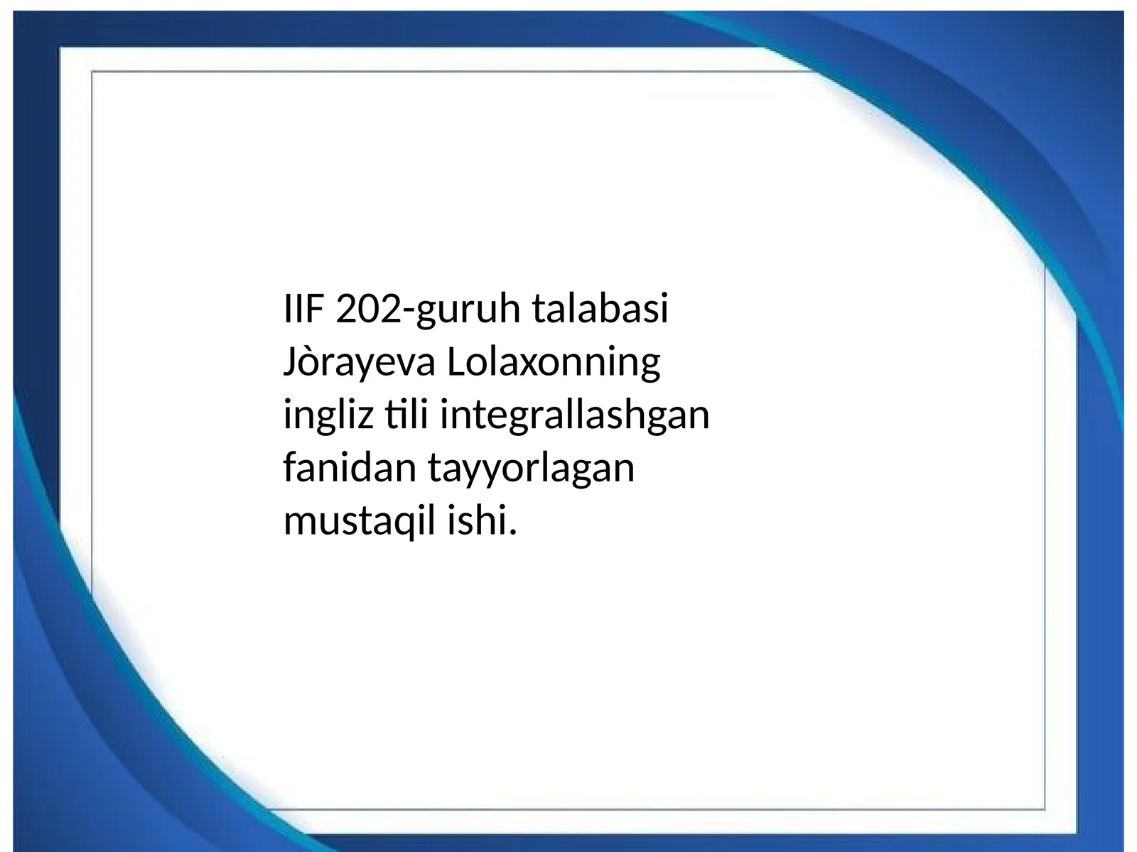 Product slide 1