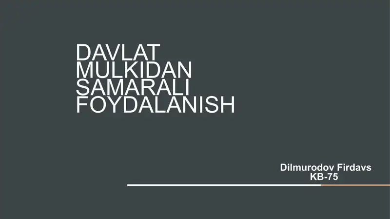 Product slide 1