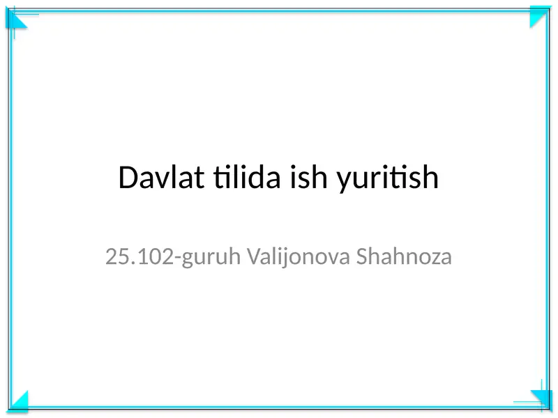 Product slide 1