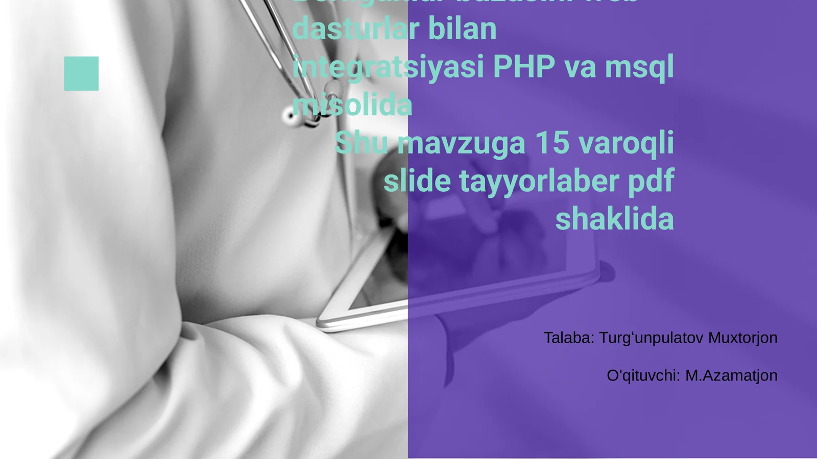 Product slide 1