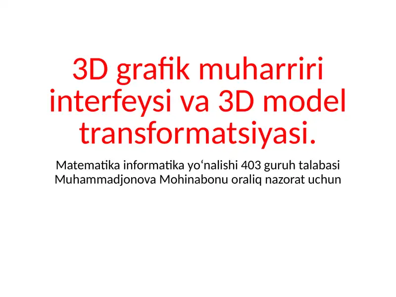Product slide 1