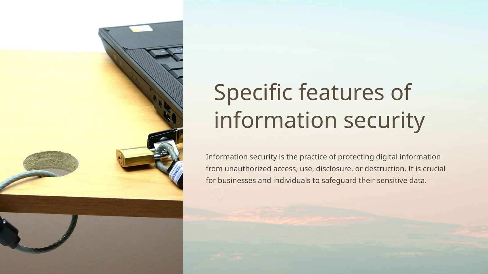 Product slide 1