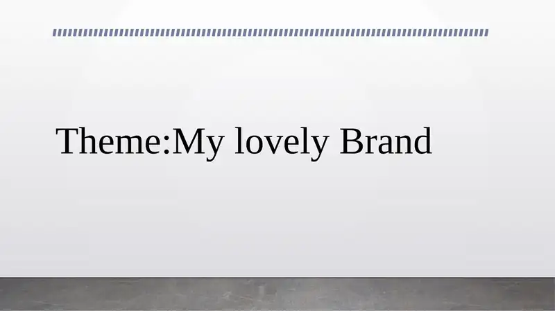 Product slide 1