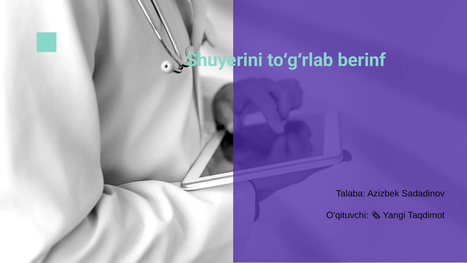 Product slide 1