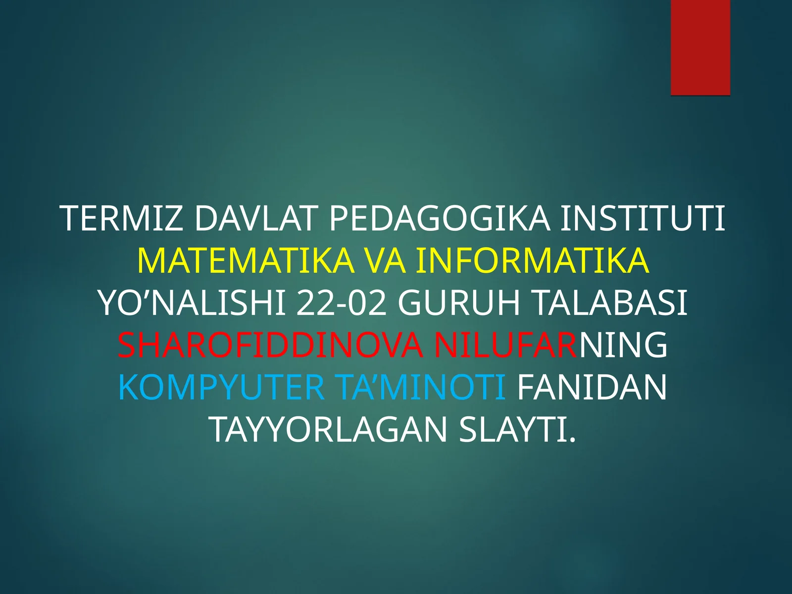 Product slide 1