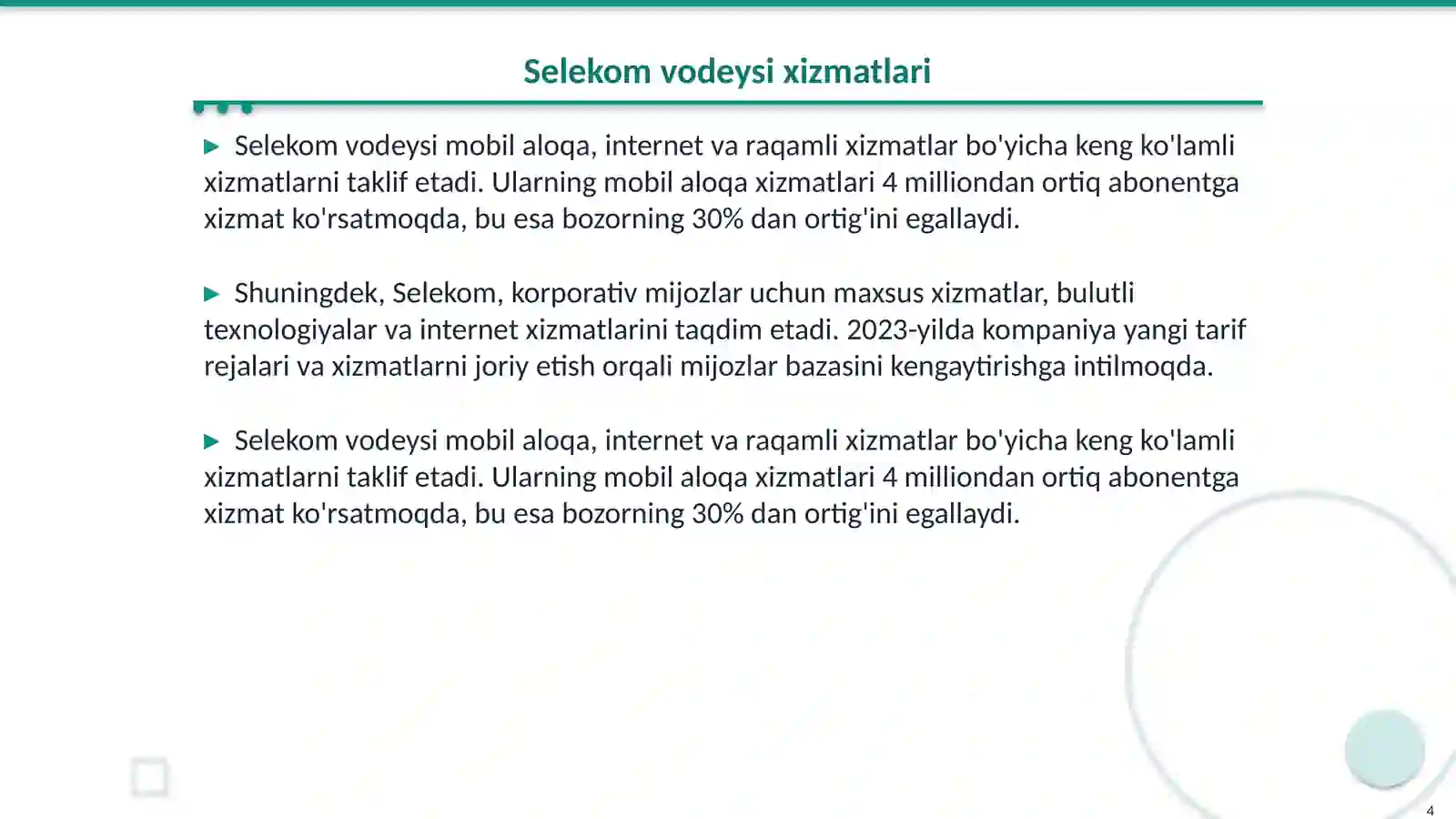 Product slide 4