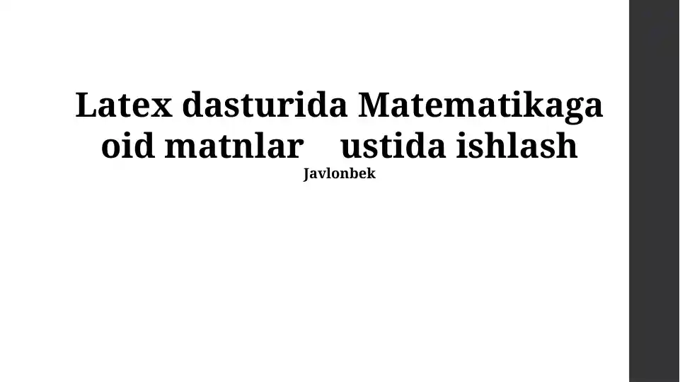 Product slide 1