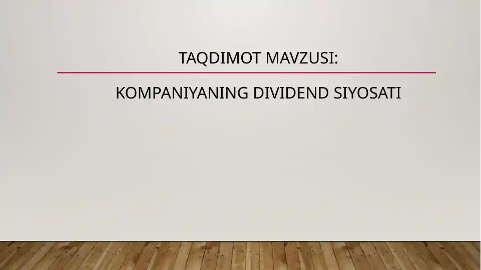 Product slide 1